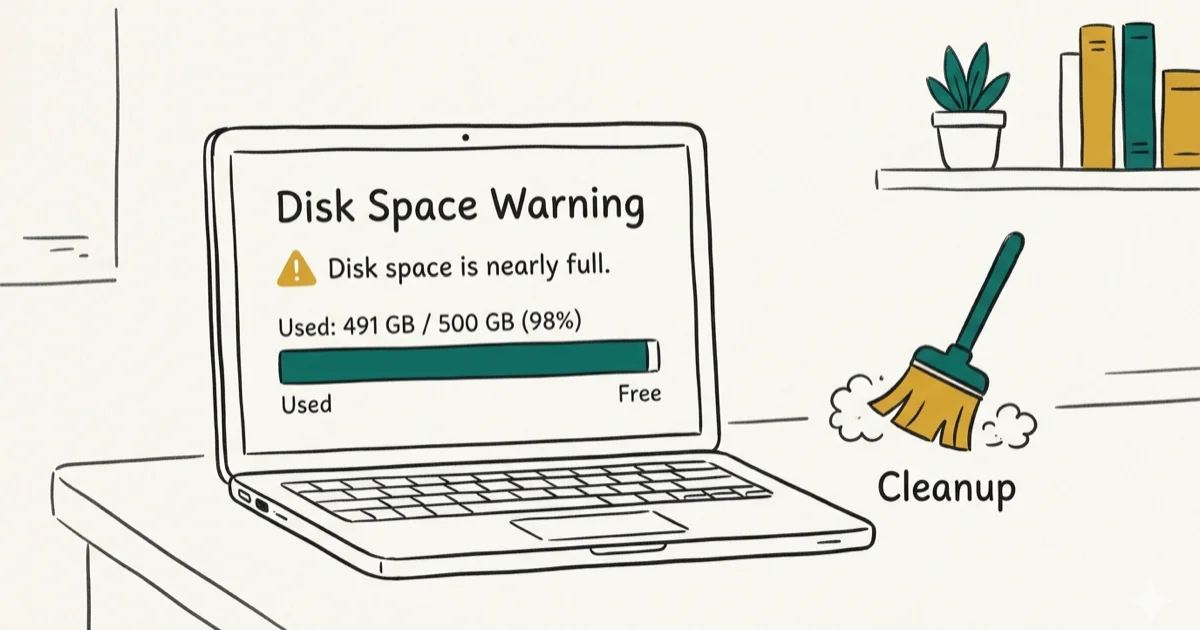 Error 0x80070070: Fix Insufficient Disk Space Issues cover image