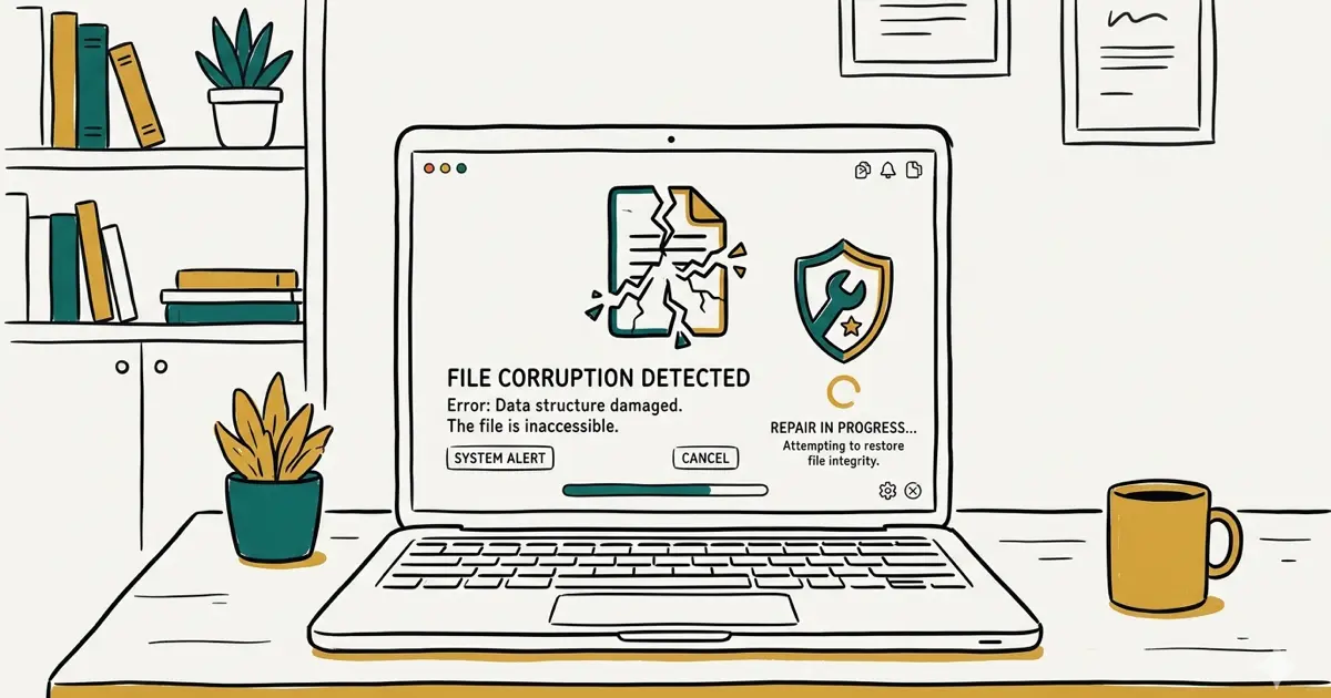 Fix Error 0x80070570: File Corruption and Disk Error Guide cover image