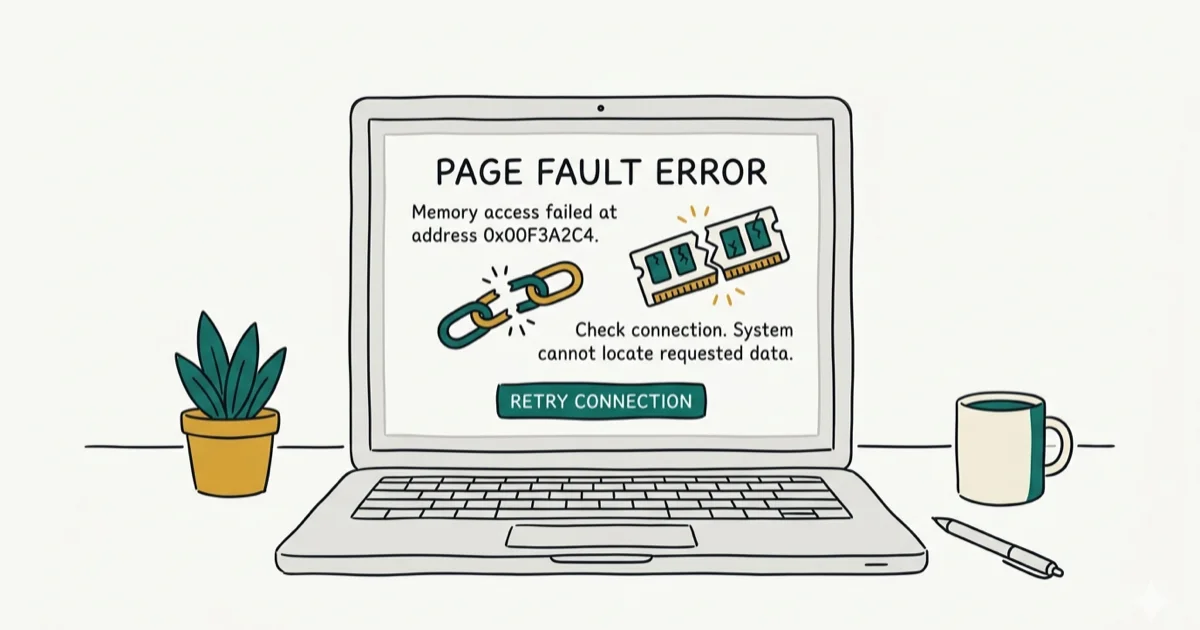 Fix 0xc0000006 STATUS_IN_PAGE_ERROR on Windows (6 Methods) cover image