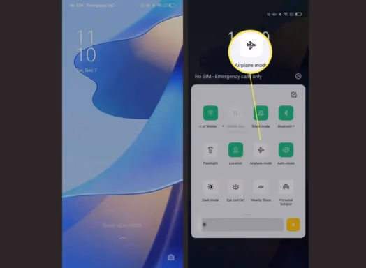 Airplane Mode Android