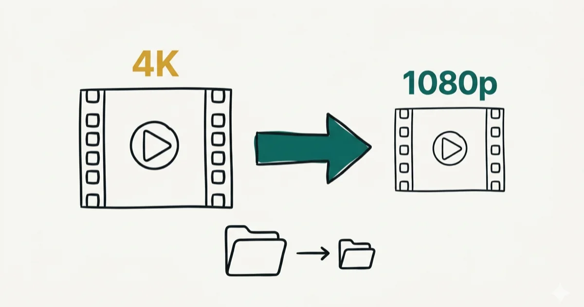 Best 4K to 1080p Converter Tools for Windows and Mac cover image