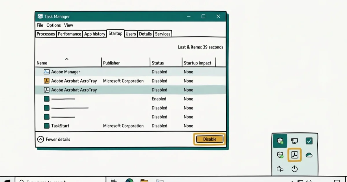 AcroTray Explained: What It Is and How to Disable It cover image