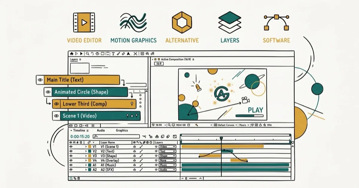 Best After Effects Alternatives: 7 Top Picks for 2026 cover image