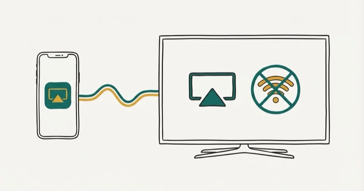 The Ultimate Guide to Using AirPlay Without WiFi in 2026 cover image