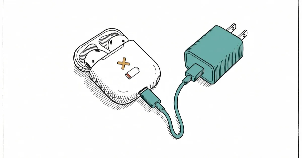 AirPods Case Not Charging? 6 Tested Fixes That Work (2026) cover image
