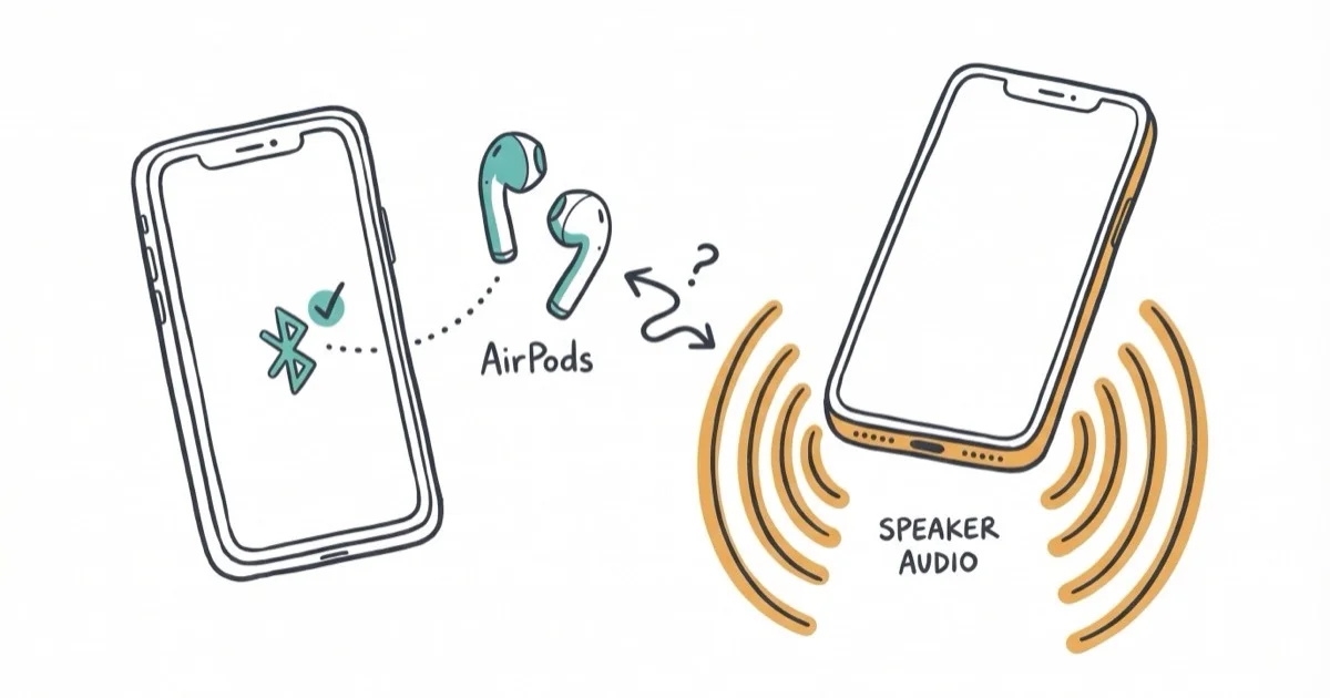 AirPods Connected but Sound Coming From Phone: 8 Fixes cover image