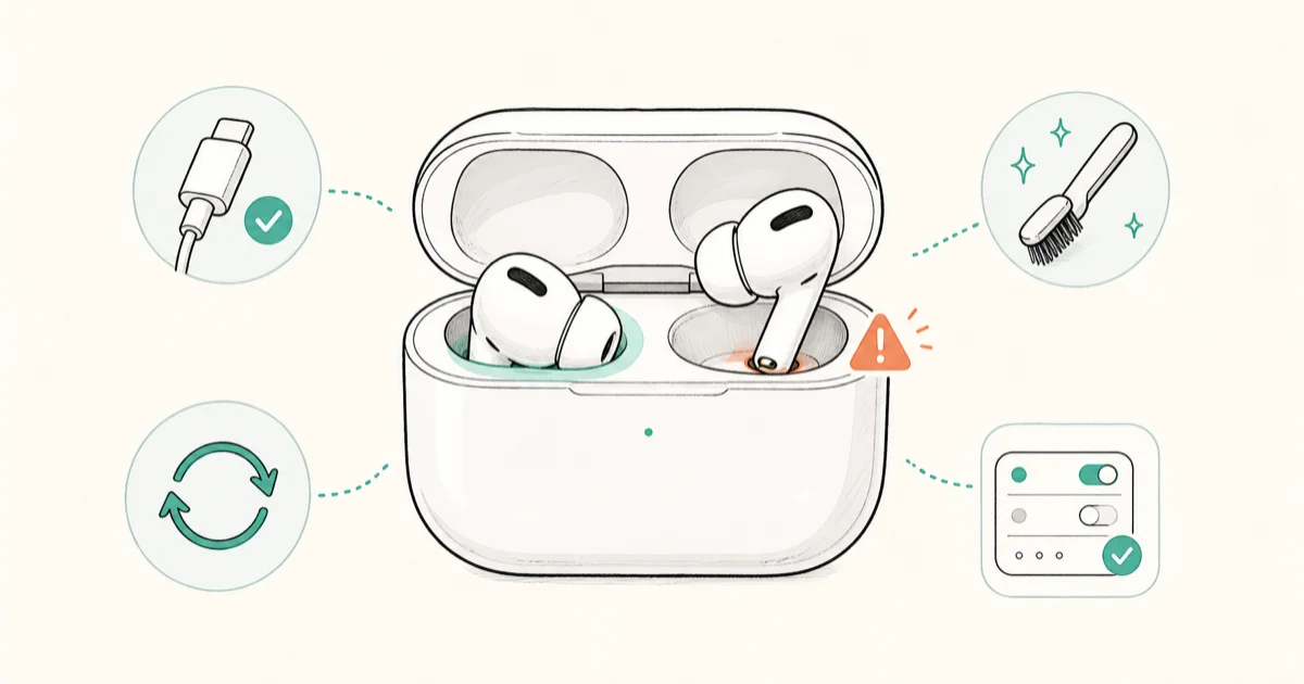AirPods Pro 2 Not Charging? Fix the Real Cause in 2026