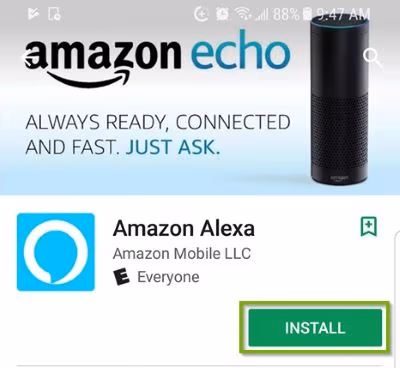 Reinstall Amazon Alexa App
