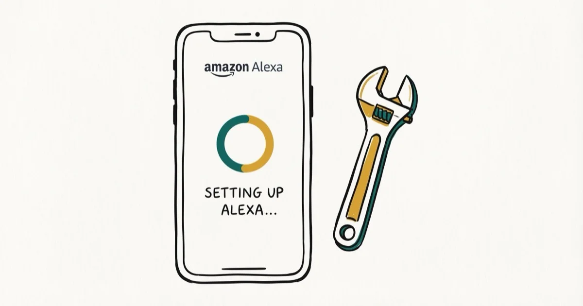 Alexa App Stuck on Setup? 7 Fixes That Actually Work cover image