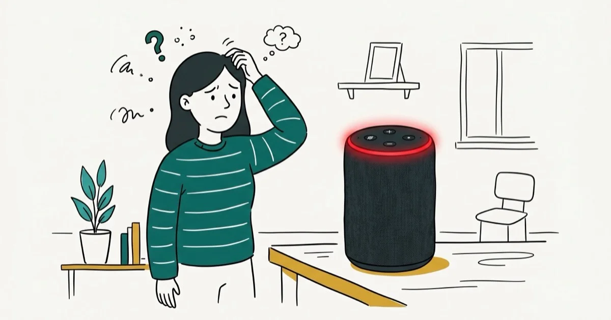 Alexa Red Ring: What It Means and 5 Ways to Fix It cover image