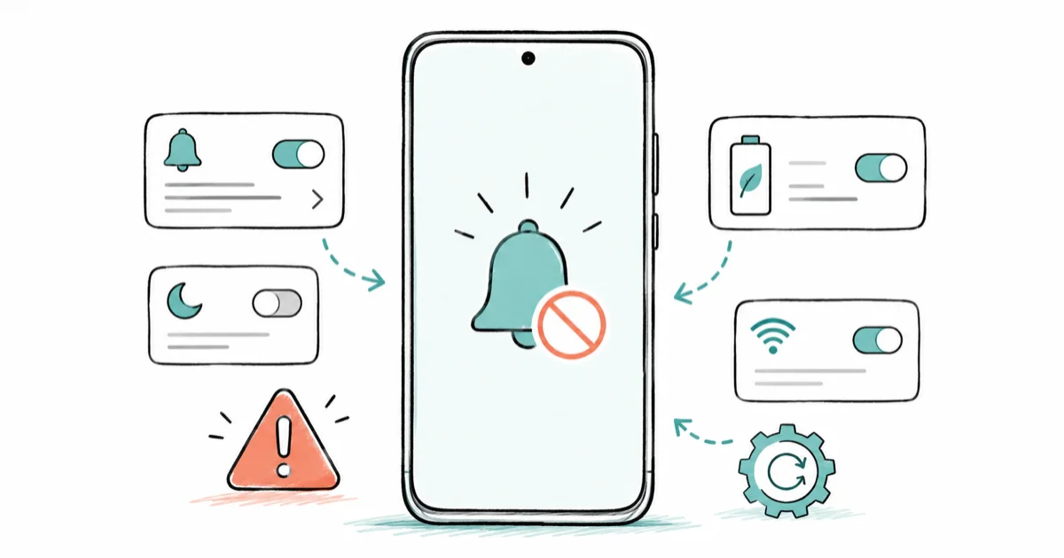 Android Not Getting Notifications? 9 Layered Fixes