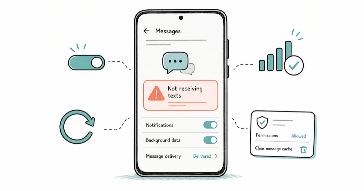 Android Not Receiving Texts? 8 Fixes That Work (2026)