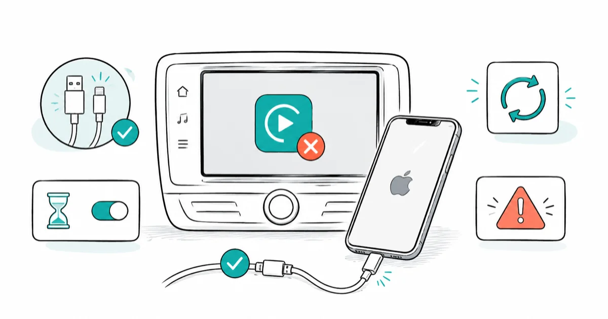 Apple CarPlay Not Working? 9 Fixes for iOS 26 (2026)