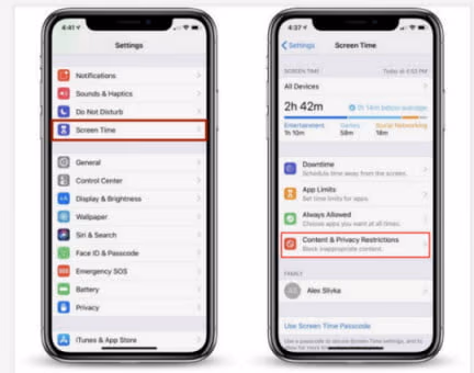 Fix Apple ID grayed out with Screen Time Passcode