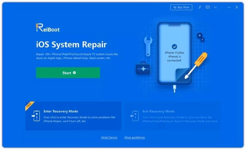 Tenorshare Reiboot iOS System Repair