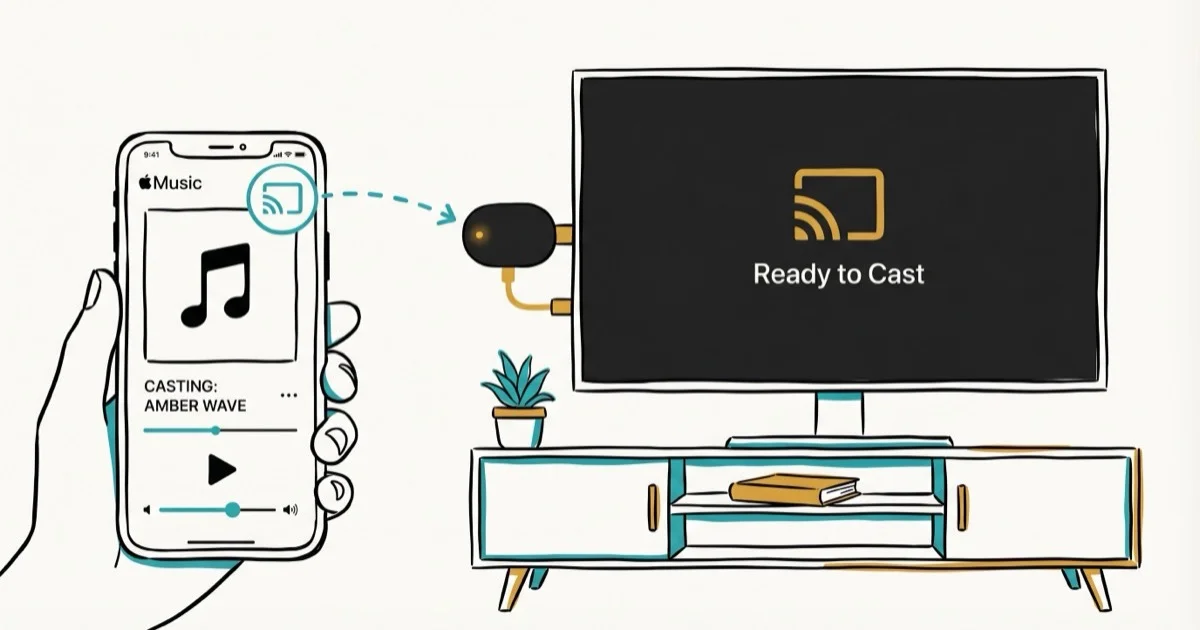 Cast Apple Music From iPhone to Chromecast: 3 Methods cover image