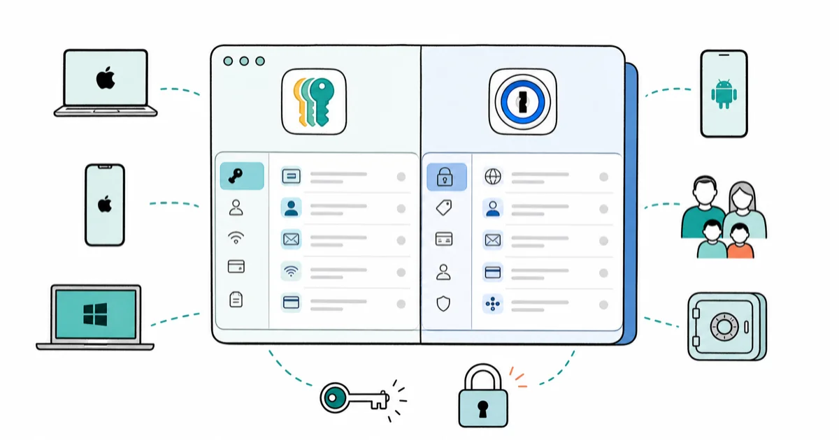 Apple Passwords vs 1Password: Which Should You Use in 2026?