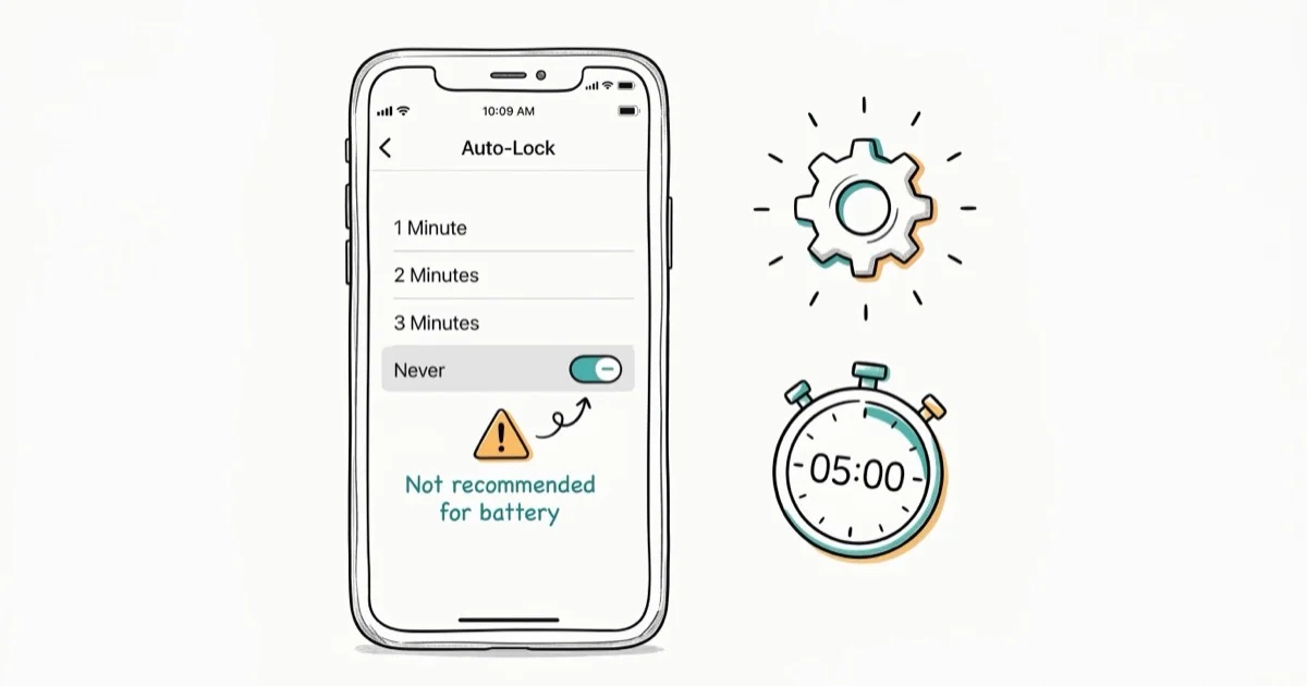 iPhone Auto-Lock Not Working? 7 Fixes That Actually Work cover image