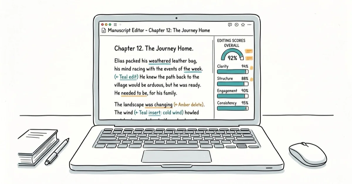 AutoCrit Review: Manuscript Editing for Fiction Writers cover image