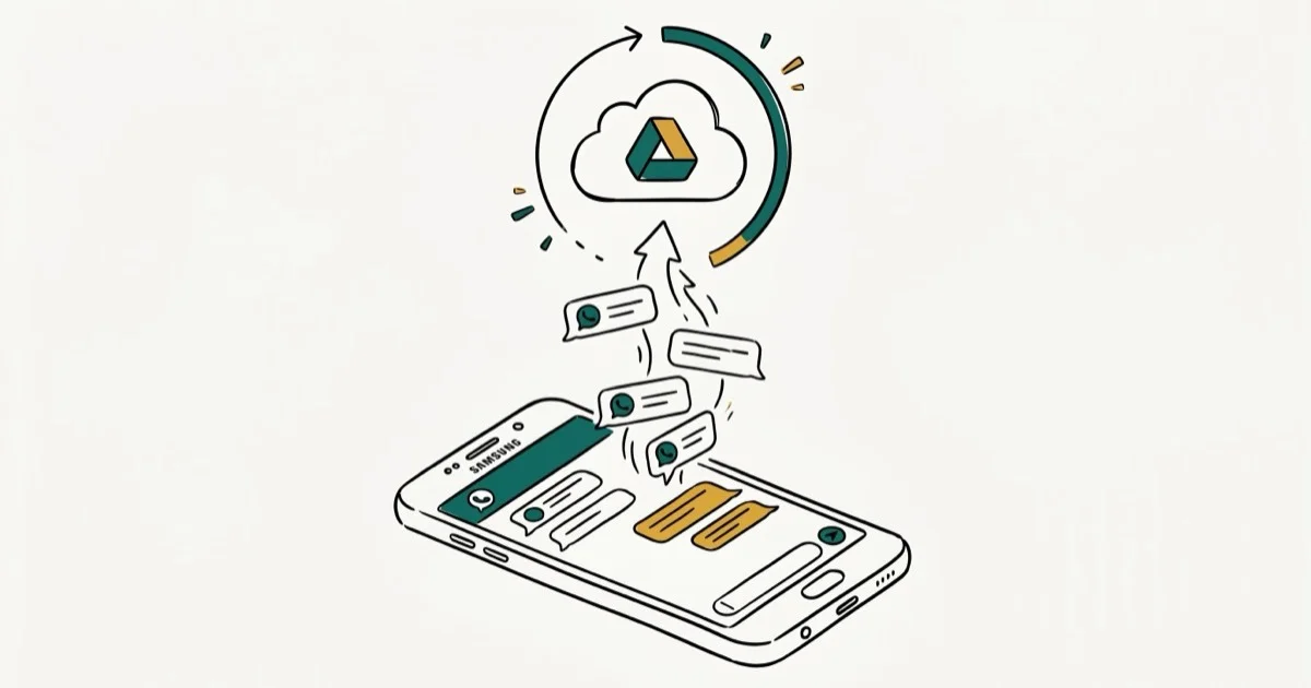How to Backup WhatsApp Messages on Samsung Devices cover image