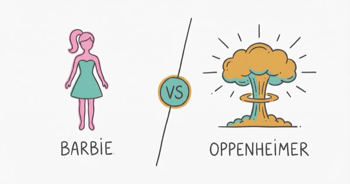 Barbie vs Oppenheimer: The Barbenheimer Box Office Showdown cover image