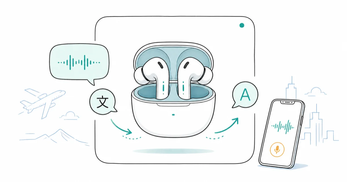 Best AI Translation Earbuds: Tested for Travel and Work cover image
