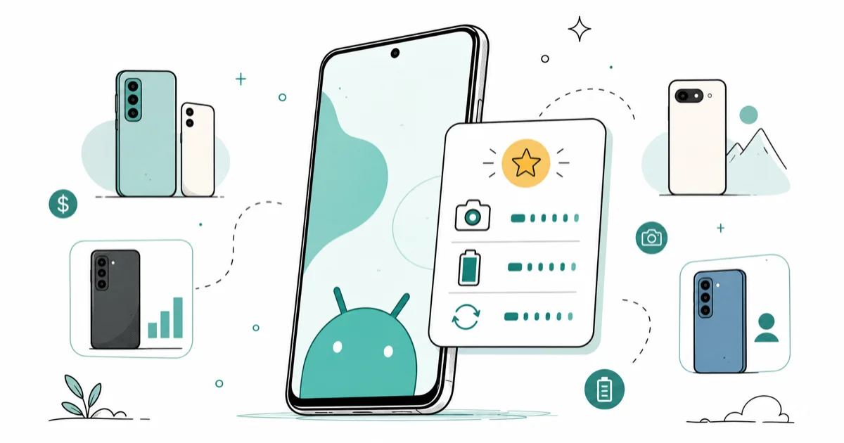Best Android Phone 2026: Top Picks by Budget and Use cover image
