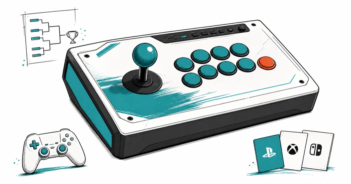 The Best Arcade Sticks: Ultimate Guide for Fighting Game cover image