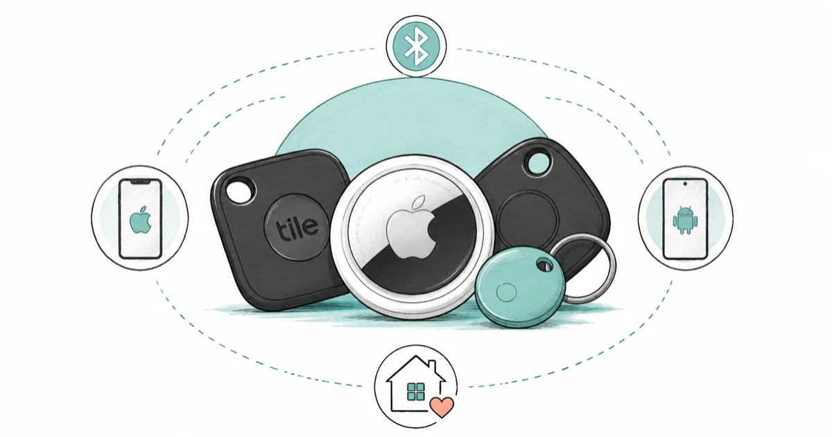 Best Bluetooth Tracker 2026: AirTag vs Tile vs SmartTag2 cover image