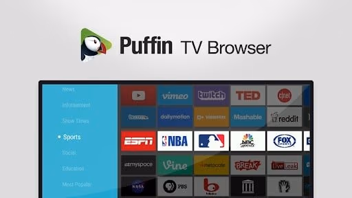 Best Web Browser For Android TV - Puffin TV Browser