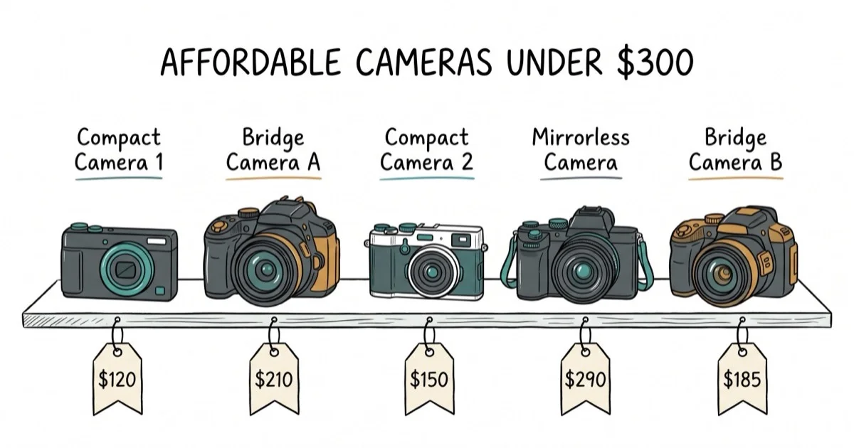 Best Cameras Under $300: 5 Tested Picks (March 2026) | Fone.tips