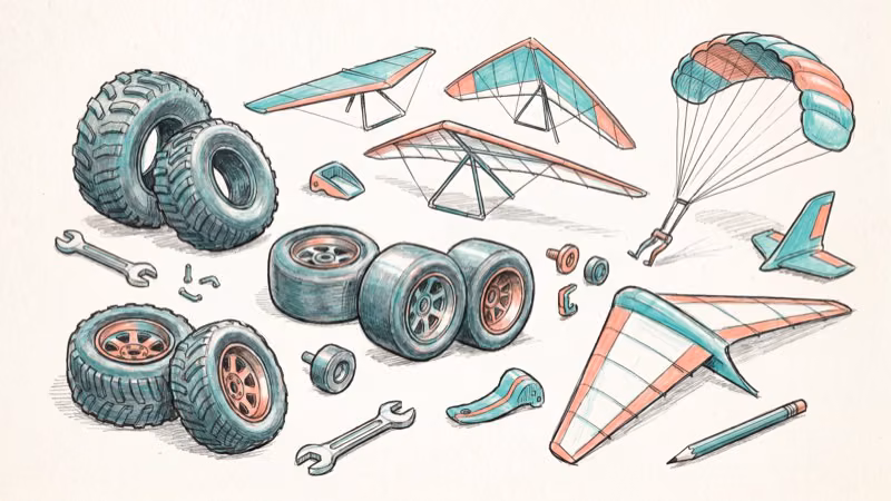 Azure Roller wheels and Cloud Glider combination for optimal mini-turbo build