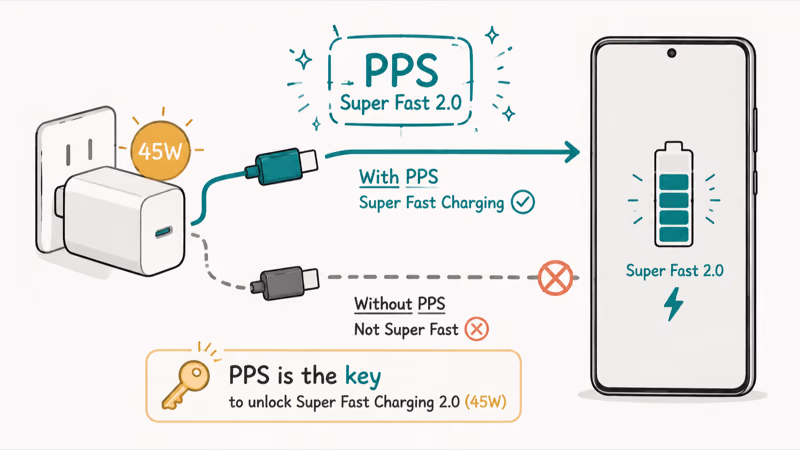 Galaxy S25 Ultra needing PPS charger for Super Fast Charging two point zero