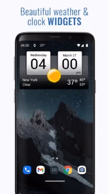 Digital Clock and World Weather app screenshot