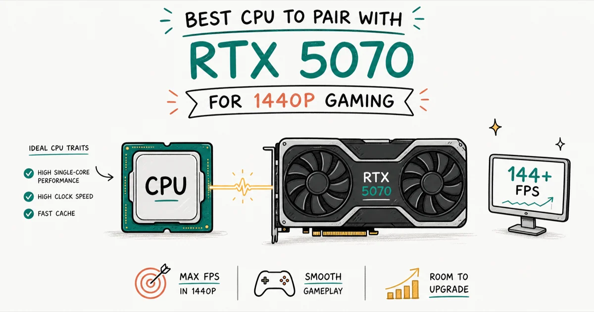 Best CPU for RTX 5070: Top Picks That Pair Well in 2026