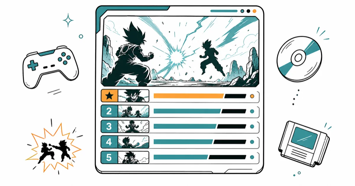 Best Dragon Ball Z Game: 13 Top Picks Ranked (2026) cover image