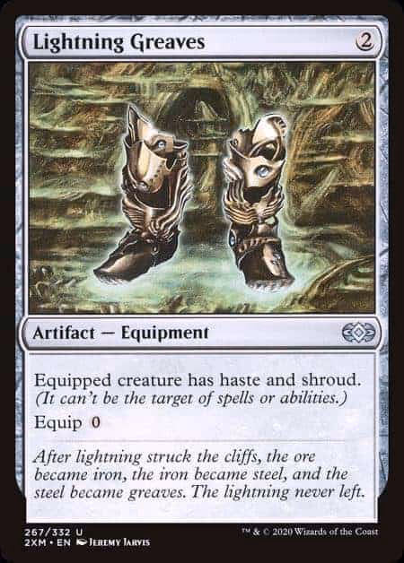 Best MTG Equipment - Lightning Greaves