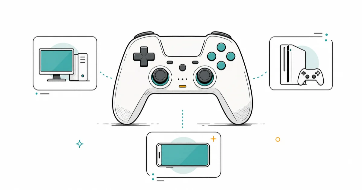 Best Game Controllers for PC, Console, and Mobile (2026) cover image