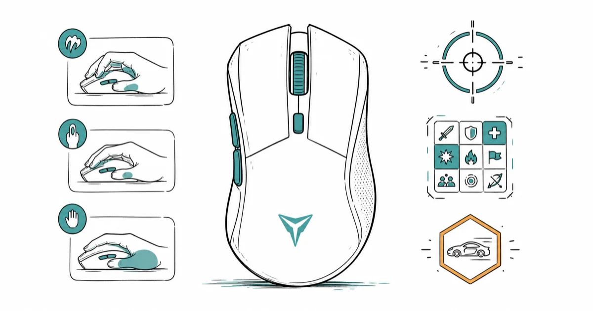 Best Gaming Mouse for Each Grip and Game Genre (2026) cover image
