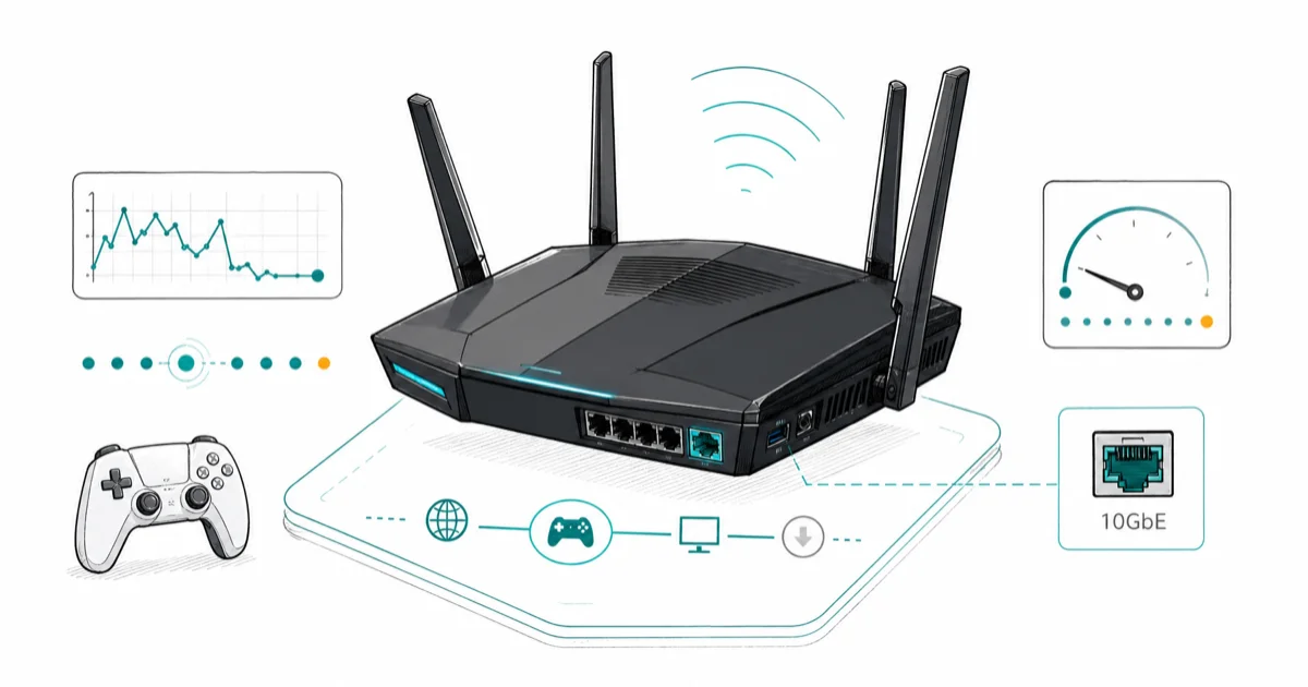 Best Gaming Router 2026: Low-Latency Picks by Budget cover image