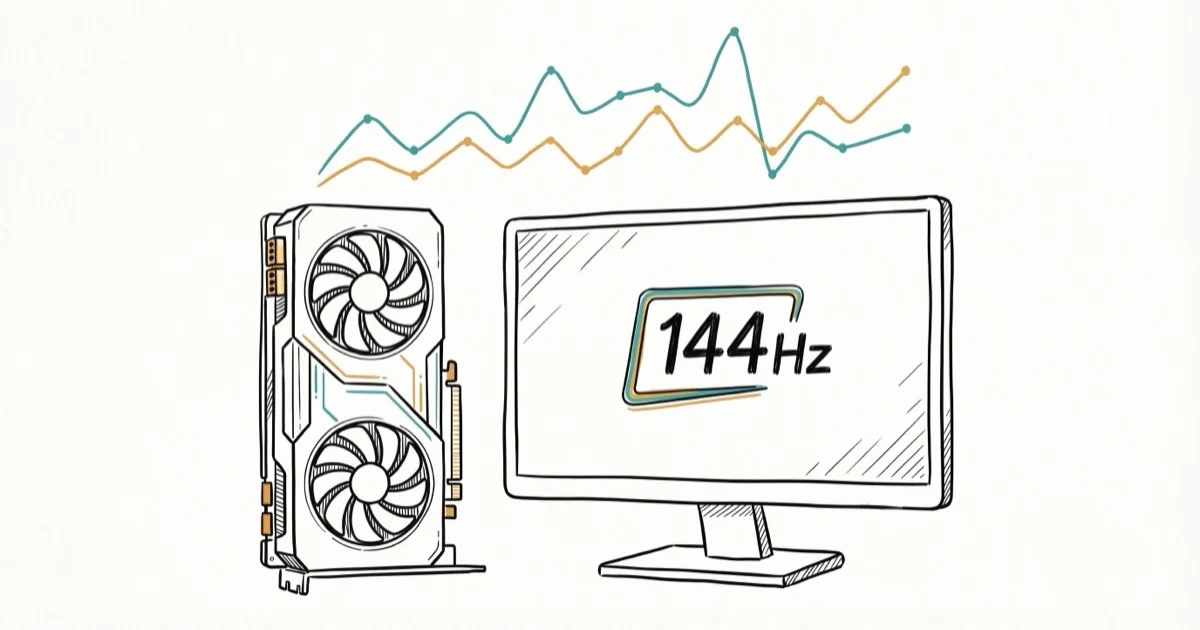 Best GPU for 1080p 144Hz Gaming in 2026: Ultimate Guide cover image