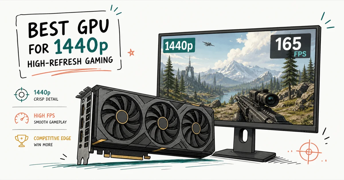 Best GPU for 1440p Gaming: Top Picks by Budget for 2026