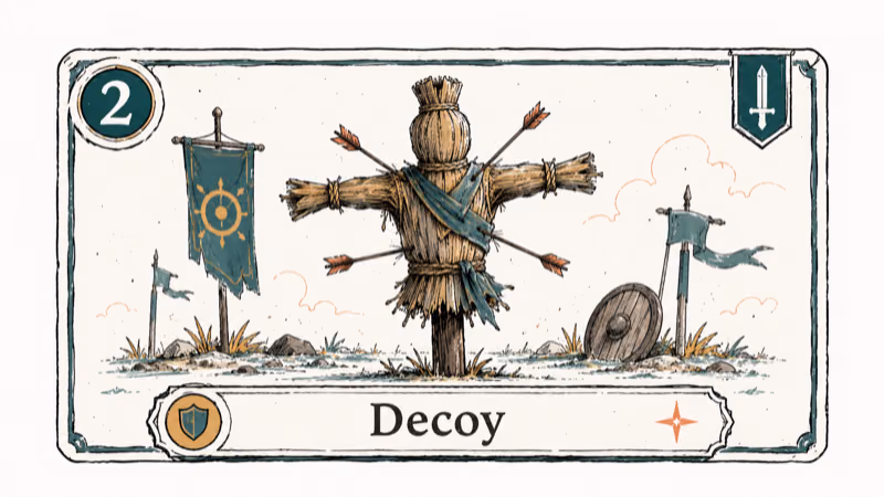 Hand-drawn illustration of Decoy