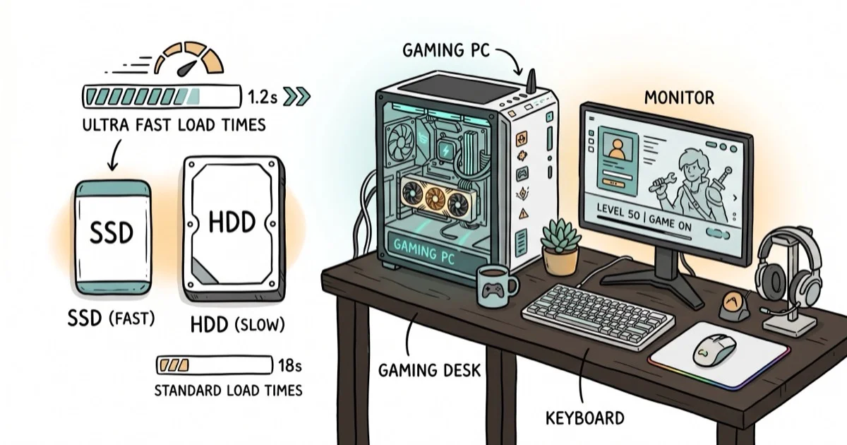 Best Hard Drives and SSDs for Gaming: Top Picks (2026) cover image