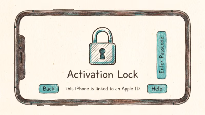 iPhone stuck on iCloud Activation Lock screen requesting Apple ID