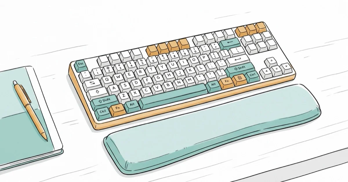 Best Keyboard Wrist Rests for Ergonomic Typing in 2026 cover image