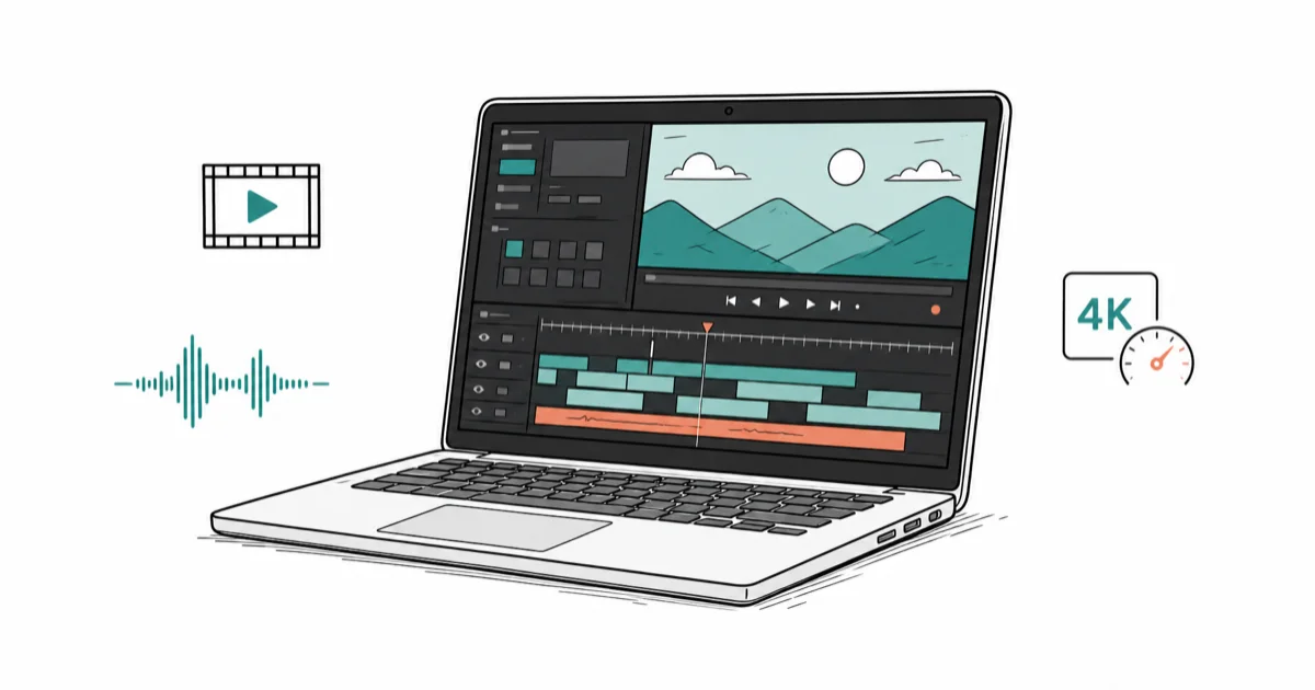 10 Best Laptops for Video Editing Under title: 000 in 2026 cover image