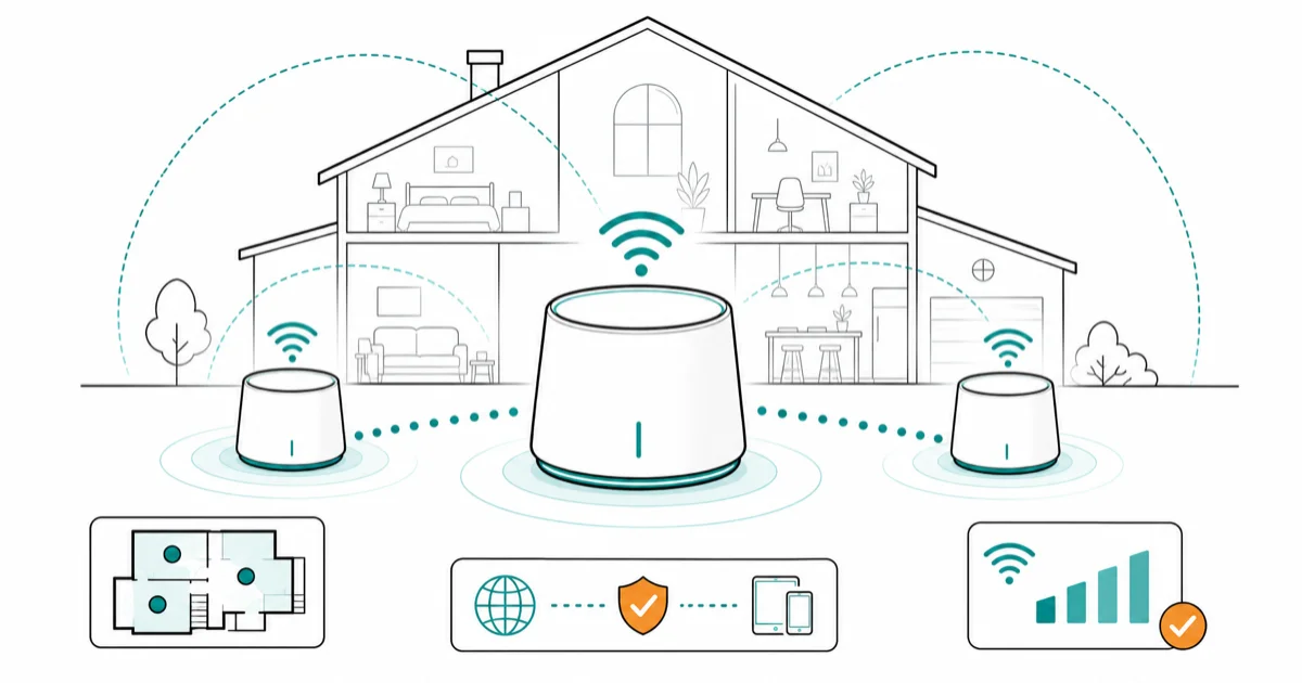 Best Mesh Wi-Fi for Large Homes: Top Coverage Picks