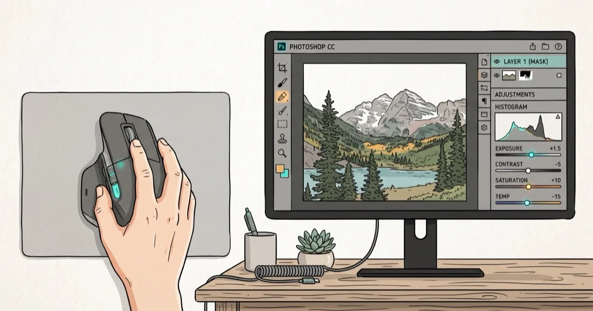 Best Mice for Photo Editing: Our Top 6 Picks (2026) cover image