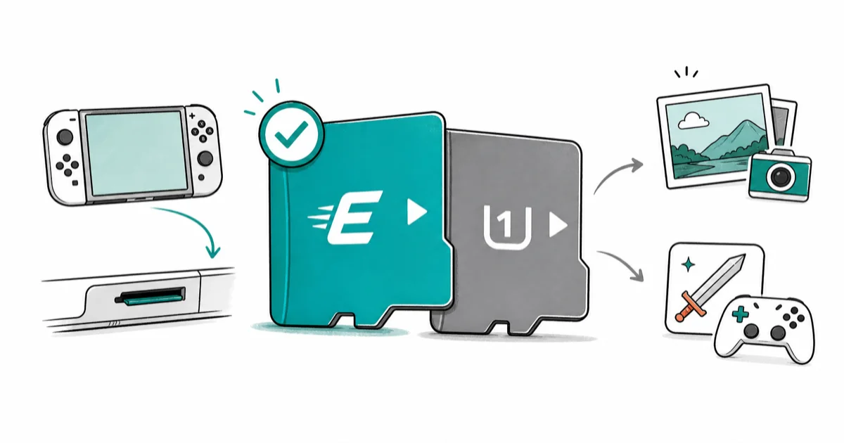 Best microSD Card for Switch 2: Express vs UHS-I 2026